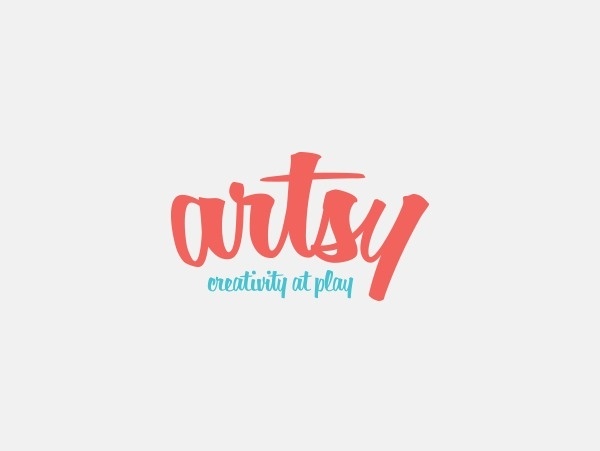 projectartsy.com site design and branding #script #branding #creativity #color #ui #play #logo #fun #web