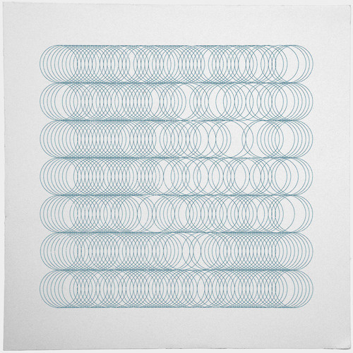 #349 Three hundred and forty nine circles – A new minimal geometric composition each day