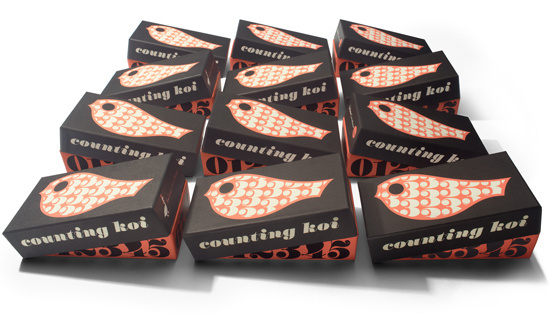 house Industries, Uncle Goose, Counting Koi, Worthe Numerals #house