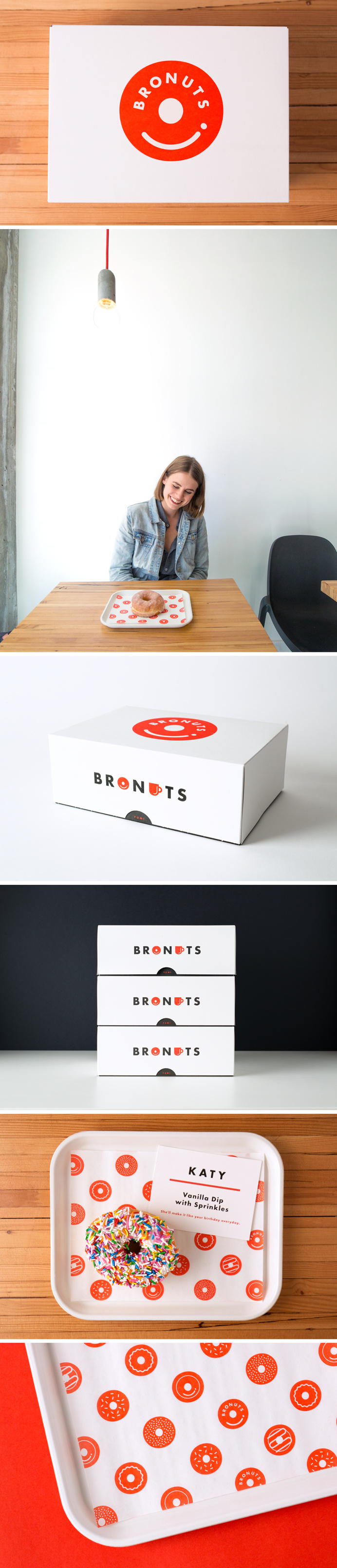 Bronuts Brand Identity - One Plus One Design #Brand #Identity #BrandIdentity #Branding