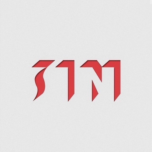 SIN Lettering #lettering #handlettering #sin #negative #space