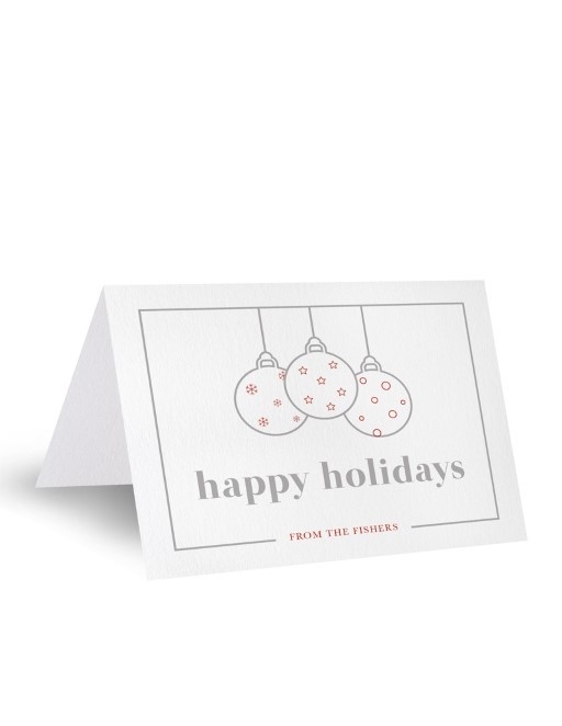 Minimal Christmas - Christmas Cards #christmas #card #cards #christmascards #invitation #paperlust #paper #print #digitalprints #design #p