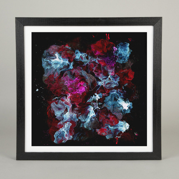 Was Made of Matter Michael Cina Art #white #red #black #painting #art