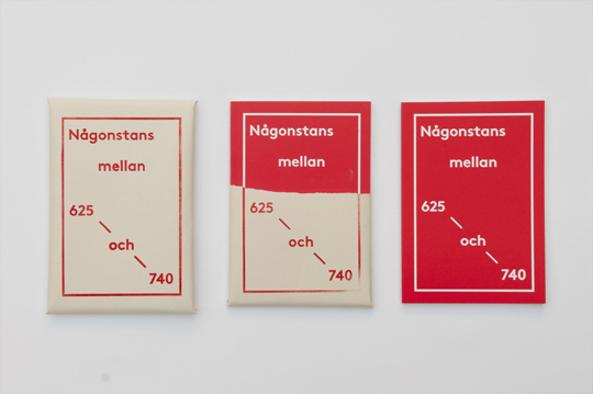 Somewhere Between 625 and 740 #stamp #red #grotesque #book #typography
