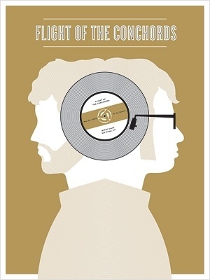 THE SMALL STAKES - sold out posters #flight #of #minimalism #the #comedy #poster #music #band #conchords #typography