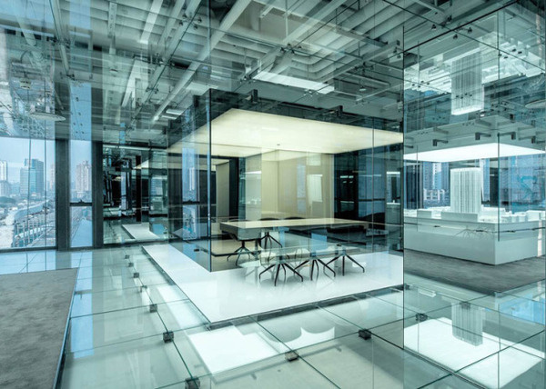 AIM Architecture for Soho China #interior #office #design #glass #architecture