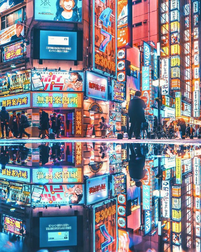 Colorful and Dazzling Nighttime Instagrams of Japan by Naohiro Yako