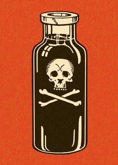 Mulligan Studios — CSA Images #illustration #bottle #poison #skull
