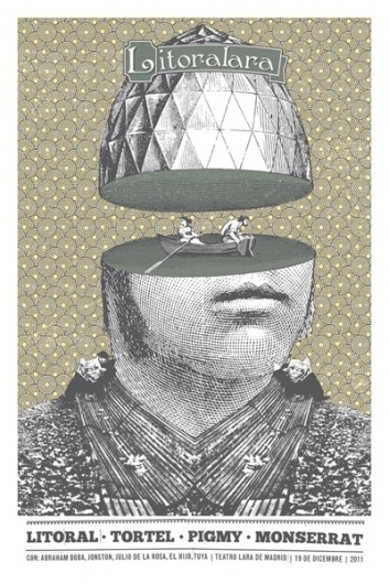GigPosters.com - Litoral - Pigmy Love Circus - Tortel - Montserrat #daniel #hernando #posterm #litoralara