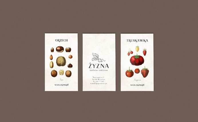 Żyzna - vegan bistro on Behance