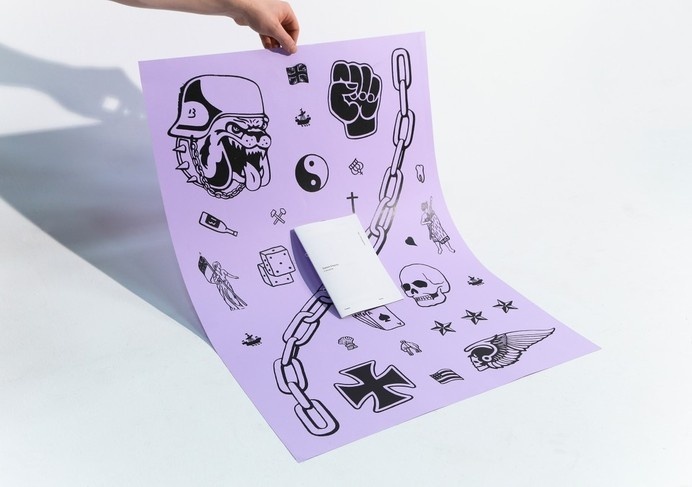 Seb McLauchlan #illustration #purple
