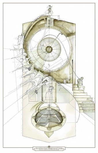 but does it float #staircase #slavinsky #drawings #plans #dan #architecture