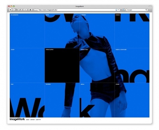 Rune Høgsberg #design #graphic #website #minimal #blue