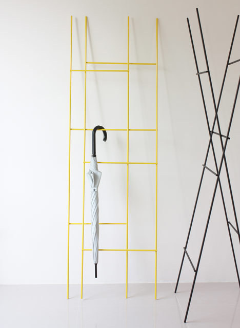 Ladder Coat Rack by Yenwen Tseng #rack #coat