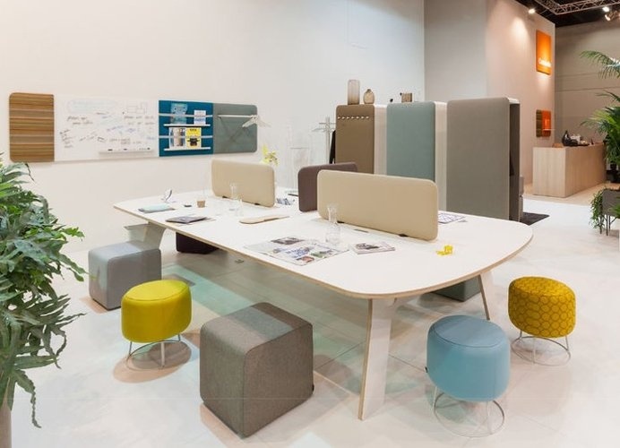 Whether it's peace and quiet at work or in the home office, the pillow furniture series is a sound-proofing aid that is both functional and #modern #lifestyle #design #office #home #product #furniture #industrial #style