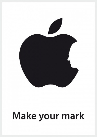 Steve Jobs on yay!everyday #logo #wit