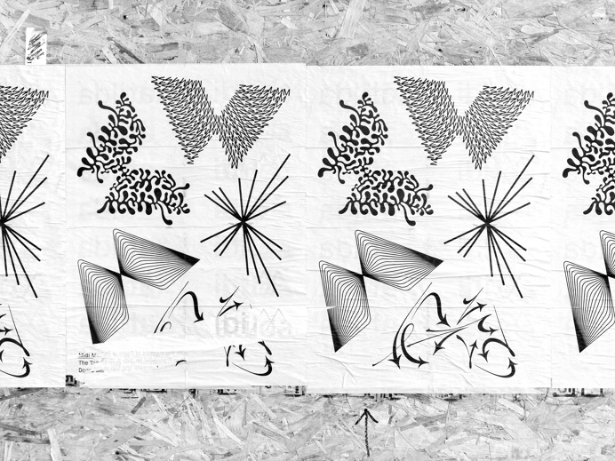 Midi Matilda @ The Independent #poster #type #identity #logos #illustration #graphicdesign #fly #wheatpaste #music #band