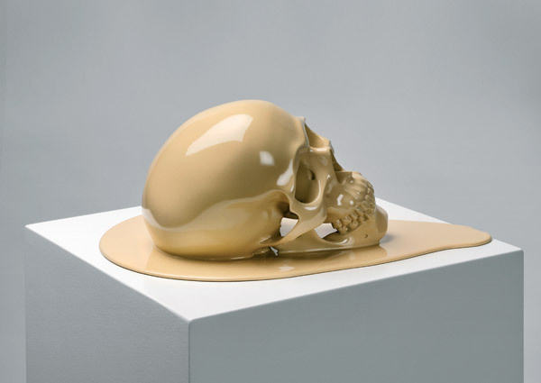 Jiri Geller - Way To Go #cm #resin #32 #beige #painted #29 #x #25 #2006