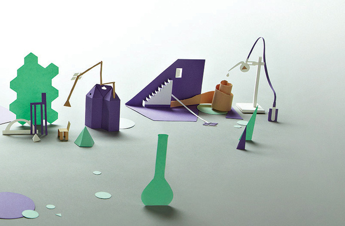 Paperscape on Wallpaper magazine #paper #wallpaper