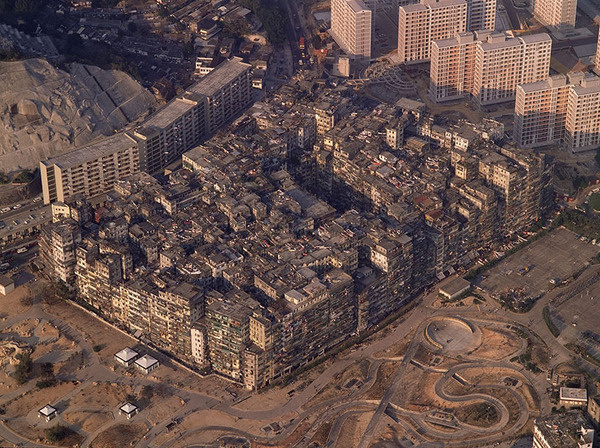 walled city of darkness revisited in hong kong by greg girard + ian lambot #city #walled