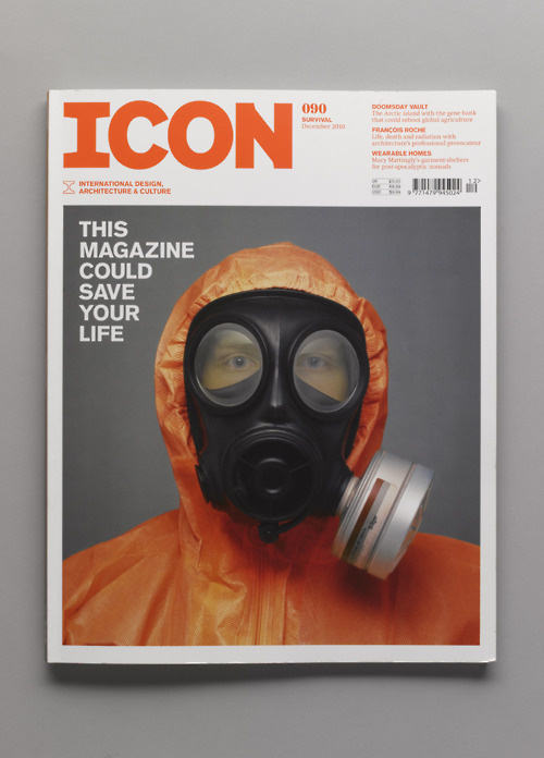 mini mal me:ICONmagazine #print #orange #cover #photography #magazine