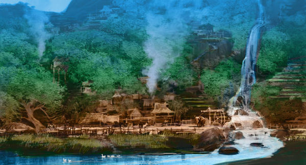 Xiangyuan Jie #artwork #digital #concept #art #painting