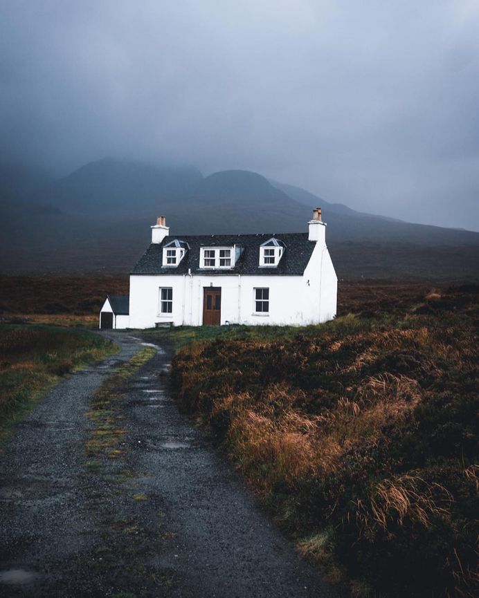 Moody and High Contrast Landscape Photography by Lewis Hackett