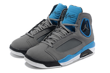 Air Michael Jordan Flight Luminary Mens - Light Graphite - Game Royal - Black #fashion