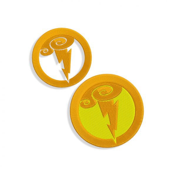 Hercules Birth Medallion Embroidery design Applique