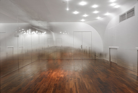 Anzas dance studio by yoshimasa tsutsumi #interiors