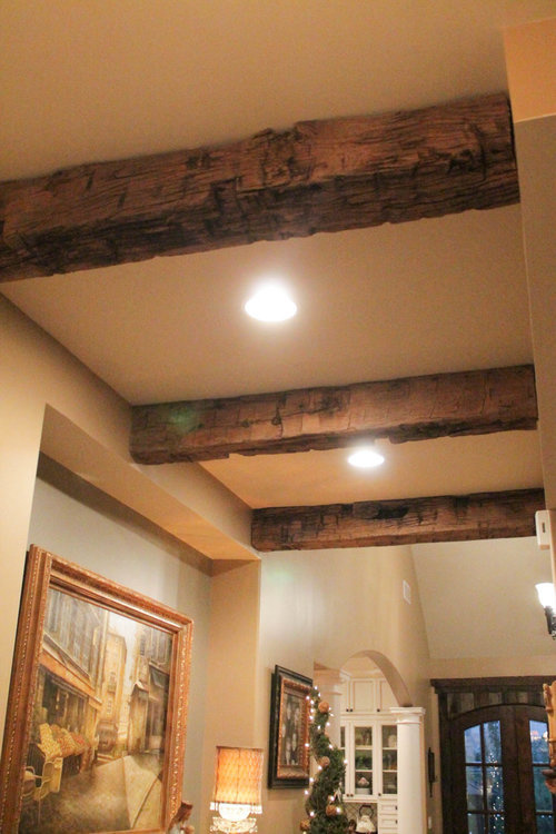 Beams & Accents work in #Kentucky. Worked By - #OldWorldTimber