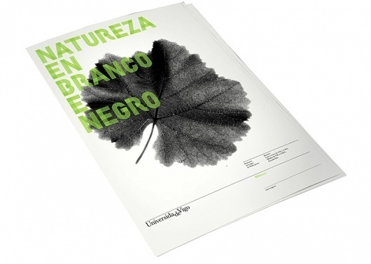 Universidade de Vigo | StudioAparte #studioaparte #type #print