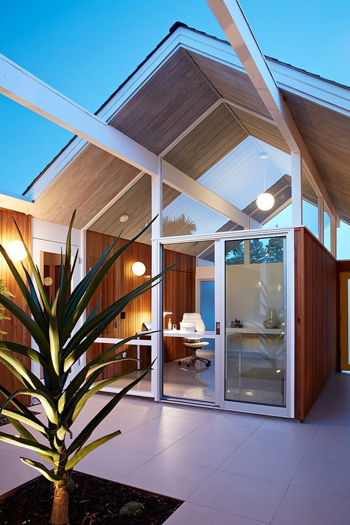 Mountain View Double Gable Eichler Remodel by Klopf Architecture