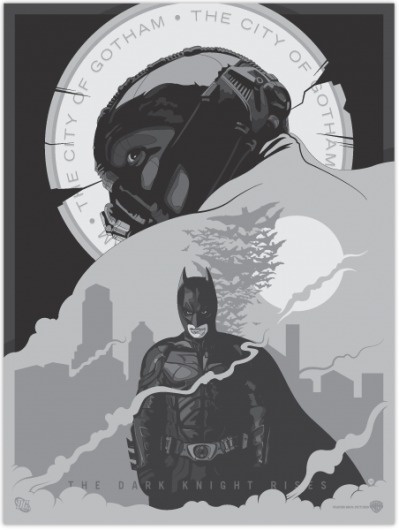 The Dark Knight Rises - MoscatiVision #bale #movie #rises #knight #the #batman #nolan #poster #christian #dark #christopher
