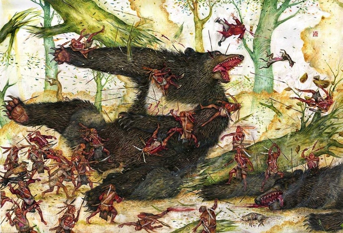 Surreal Paintings by Mu Pan