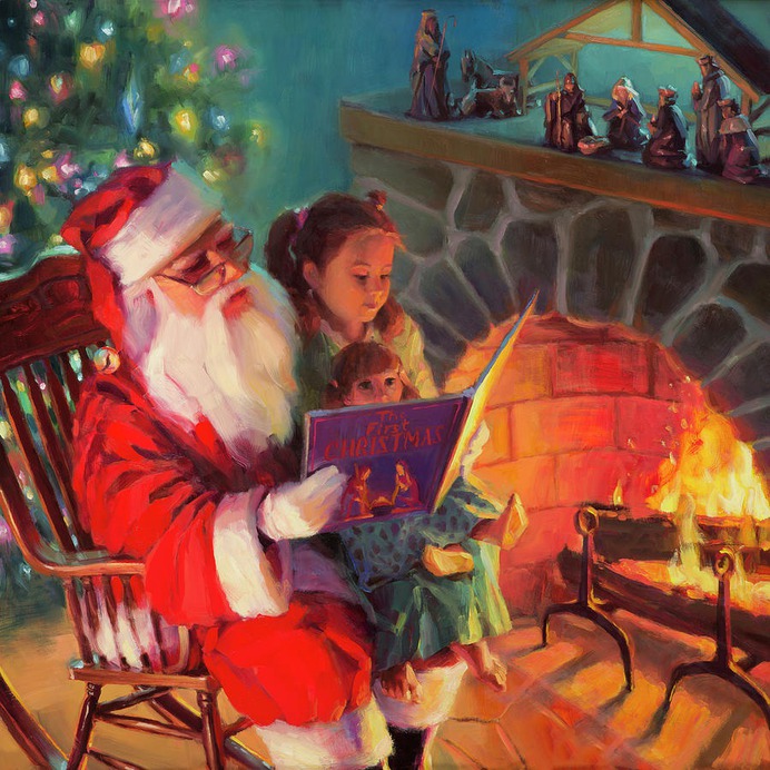 christmas paint by number & step by step easy christmas paintings #painting