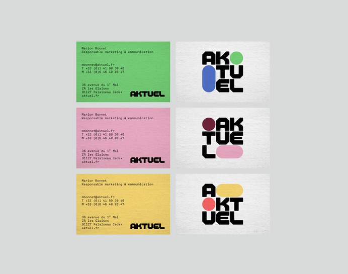 Aktuel - Brand identity on Behance