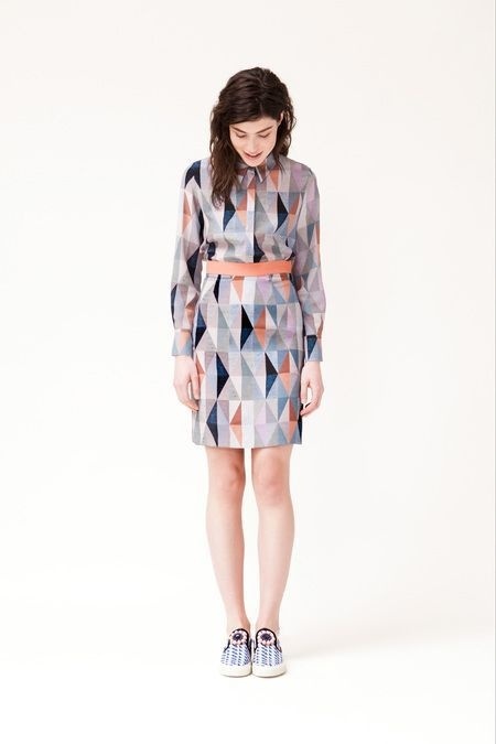 MOP RST14 #geometry #pattern #triangle #fashion #dress