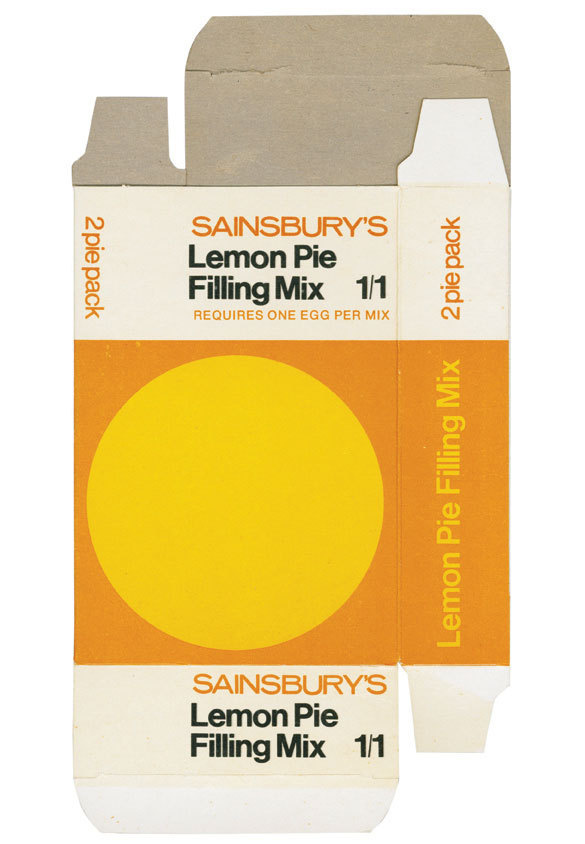 TypeToy - Graphic Finds : Photo #sainsburys #packaging #yellow #dieline #food #simple #vintage #minimal #circle #lemon