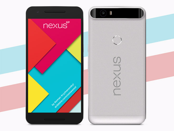 Free Nexus 6P Mockup PSD