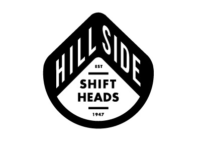 FFFFOUND! | Dribbble - Mpls Bike Gangs / HILLSIDE SHIFT HEADS by Allan Peters #logo