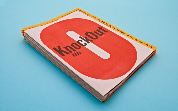 Knockout Type Specimen on Typography Served #editorial #typography