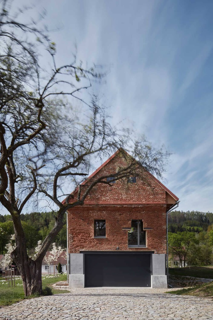 House Inside a Ruin by ORA Studio
