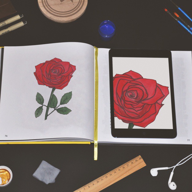 Notebook and tablet mock up design Free Psd. See more inspiration related to Mockup, Design, Template, Presentation, Notebook, Mock up, Tablet, Mockups, Up, Editable, Realistic, Custom, Mock ups, Mock, Customize, Ups and Customizable on Freepik.