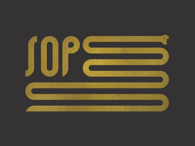 SOP Flag #flag #logo #snake