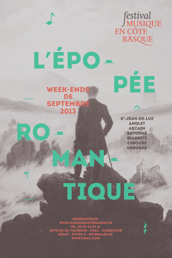 Poster Festival Musique en cote basque