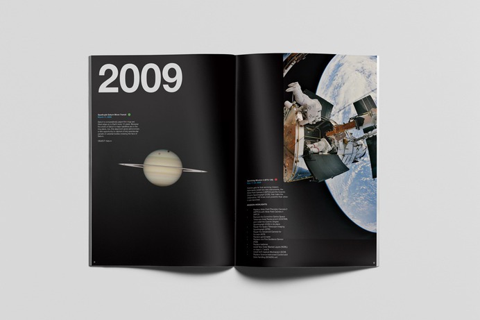 Hubble 25 Years On Book Design – Deivid Cole