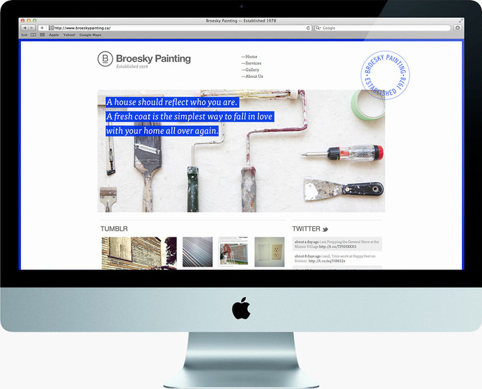 Broesky Painting web site #site #web #painting