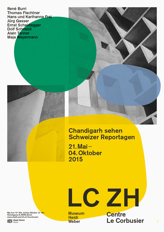 buero146, LC ZH Le Corbusier poster 2015