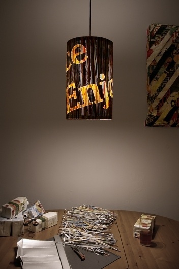 Enjoy Twice #lamp #sustainable #enjoytwice #packaging #design #craens #amsterdam #niels